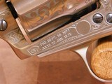 Taylor's & Co/Uberti 1873 Cattleman Single-Action (45 Colt, White/Stainless Engraved) - 5 of 18