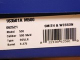 NEW Smith and Wesson Model 500 Magnum (163501, 8-inch) S&W M500 - 4 of 4