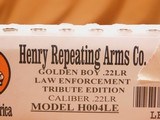 Henry Golden Boy Law Enforcement Tribute Edition .22 S/L/LR (H004LE, Octagon) - 5 of 5
