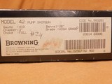 NEW IN BOX Browning Model 42 HIGH GRADE (410 Bore/Ga, 26-inch) - 11 of 11