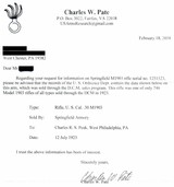 Springfield Model 1903 w/ DCM Letter (April 1921) US 03 - 17 of 17