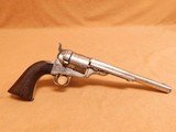 ANTIQUE Colt Model 1860 Richards-Mason Conversion (Nickel, 44 CF, 8-inch) - 16 of 20