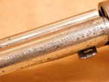 ANTIQUE Colt Model 1860 Richards-Mason Conversion (Nickel, 44 CF, 8-inch) - 15 of 20