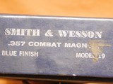 Smith and Wesson Model 19-4 Combat Magnum (6-inch, 357) w/ Box - 15 of 15