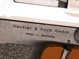 Heckler and Koch USP 40 (STAINLESS/Black, Box, 2 Mags) H&K HK USP40 S&W Smith Wesson - 11 of 12