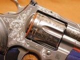UNTURNED Colt Python FACTORY ENGRAVED (6-inch, 357 Magnum, Stainless) - 6 of 16