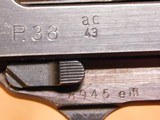 Walther P.38 AC43 (E-block, 1943) Nazi German WW2 P38 AC 43 - 5 of 12