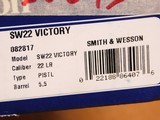 Smith and Wesson SW22 Victory Model Rimfire Pistol (108490) - 11 of 11