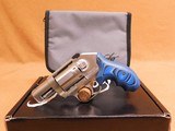 Kimber K6s Stainless NS (w/ Night Sights, Blue G10 grips) 357 Magnum