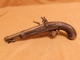 Asa Waters Model 1836 (54 Caliber Flintlock Pistol) Mexican-American War - 1 of 10