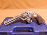 SALE PENDING - NEW, UNTURNED Colt Python (6-inch, 357, Stainless, Wood Grips) - 1 of 3