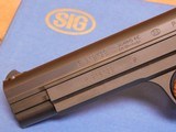 UNFIRED SWISS SIG Arms P210-6 w/ Box, Target (Blued, 4.7-inch barrel, 1982) Sauer - 4 of 17