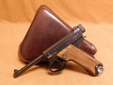 Japanese Nagoya Type-14 Nambu Pistol w/ Holster, Matching Magazine (19.7 Date) WW2 - 1 of 15