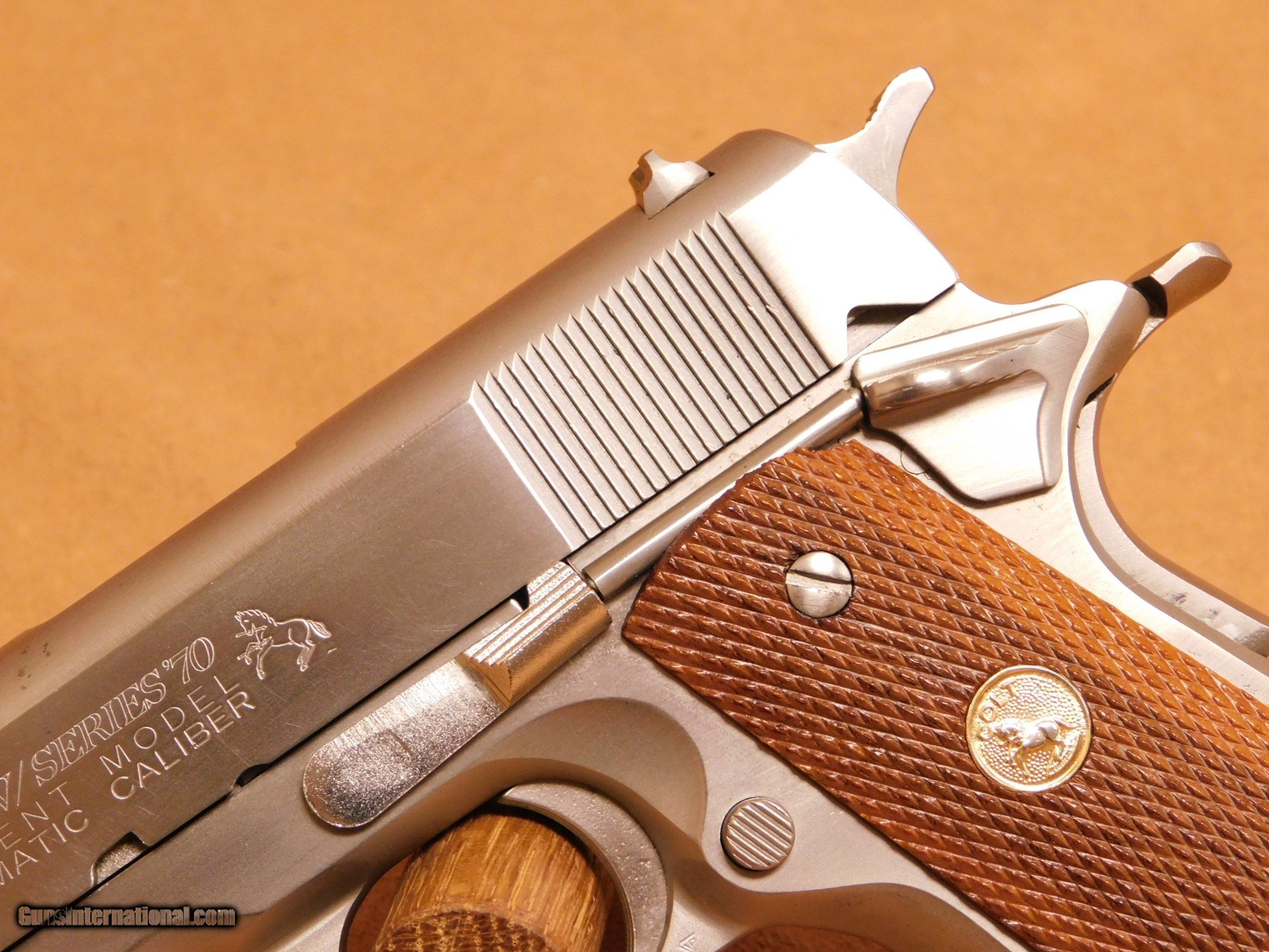 Colt 1911 MKIV/Series 70 (Electroless Nickel, 45 ACP, 1980)