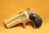 Remington UMC Model 95 Derringer (41 Rimfire, mfg 1921, Nickel) - 1 of 5