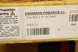 Cimarron Evil Roy SA (4.75-inch .357 Magnum) Case Colored/Blued, Ivory Grips - 13 of 14