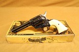 Cimarron Evil Roy SA (4.75-inch .357 Magnum) Case Colored/Blued, Ivory Grips - 2 of 14