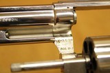 Smith and Wesson Model 19-3 (4-inch, Nickel, 357 Magnum) S&W - 9 of 9