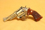 Smith and Wesson Model 19-3 (4-inch, Nickel, 357 Magnum) S&W - 1 of 9