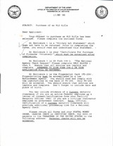 Springfield M1D Garand (CMP, w/ Weaver K4 Scope, Box, Papers, Etc) - 20 of 22