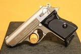 Walther/Interarms PPK Stainless (1989, 380 ACP, w/ Box, Papers) NOT PPK/S - 2 of 7
