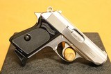 Walther/Interarms PPK Stainless (1989, 380 ACP, w/ Box, Papers) NOT PPK/S - 4 of 7