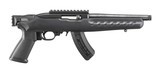 NEW Ruger 22 Charger w/ Bipod (22LR, 8-inch, Threaded, 4938) 10/22 - 1 of 3