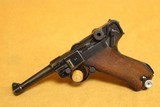 Mauser Banner Police P.08 Luger, w/ Matching Mag (Eagle L, 9mm, Nazi WW2 1942) - 1 of 16