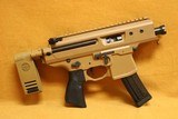 SIG Sauer MPX Copperhead Pistol PDW w/ PCB Brace (9mm FDE) PMPX-3B-CH - 5 of 7