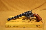 Uberti 1873 Cattleman Cavalry Old Model (45 Colt, 7.5-inch, Charcoal Blue) 345150 - 1 of 3