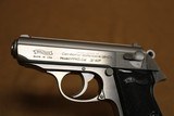 LNIB Walther PPK/S w/ Box (32 ACP, Interarms, Stainless, 1988) - 7 of 9