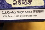 Colt Cowboy Single Action (45 Colt, 5.5-inch, Blue/Color Case) SAA CB1840 - 10 of 10