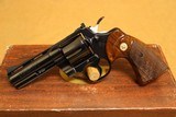 UNFIRED Colt Python w/ Box, Papers (4-inch, 357 Magnum, Blued) - 2 of 12