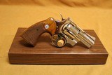 COLLECTOR GRADE Colt Python w/ Box (Nickel, 2.5-inch, 1968) - 5 of 9