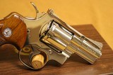 COLLECTOR GRADE Colt Python w/ Box (Nickel, 2.5-inch, 1968) - 7 of 9