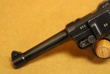 Mauser Luger P.08 (S/42, Early Rust Blued and Strawed Parts) 1937 WW2 German - 4 of 17