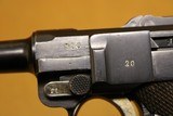 Mauser Luger P.08 (S/42, Early Rust Blued and Strawed Parts) 1937 WW2 German - 6 of 17