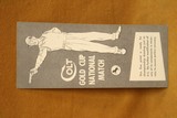 COLLECTOR GRADE Colt Gold Cup (45 ACP/Auto, 1967, Pre 70 Series, Blued) - 18 of 21