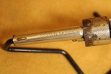 Antique COLT “Open Top” Pocket Revolver w/ SPUR TRIGGER, 22 Caliber 1877 - 3 of 5