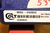 NEW Colt 1911 Competition Series 70 Government (45 ACP, 5-inch, Blue) O1970CCS - 3 of 5