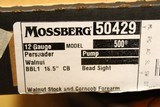 LIKE NEW, UNFIRED Mossberg 500 Retrograde (12 Gauge Walnut 50429) - 10 of 11