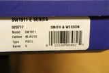 Smith and Wesson SW1911 E Series 45 ACP Auto S&W 108482 1911 1911E SW1911E - 11 of 11