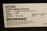 NEW Citori White Lightning (20 ga 28-INCH 3