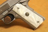 Colt Government Model 1911 Series 80 (45 ACP, Stainless, Mother of Pearl) - 2 of 11