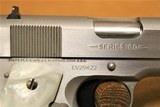 Colt Government Model 1911 Series 80 (45 ACP, Stainless, Mother of Pearl) - 10 of 11