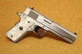 Colt Government Model 1911 Series 80 (45 ACP, Stainless, Mother of Pearl) - 6 of 11