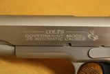 Colt Government Model 1911 Series 80 (45 ACP, Stainless, Mother of Pearl) - 5 of 11