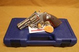 NEW UNTURNED Colt Python (3-inch, Stainless, Wood Grips) SP3WTS - 1 of 4