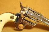 Colt Single Action Army w/ Letter (Nickel & Ivory, 45 LC, 4.75-inch) SAA - 14 of 16