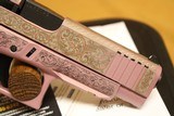 NEW! Glock G48 PINK CHAMPAGNE Cerakote, Engraved (LIPSEY'S EXCLUSIVE) 9mm - 11 of 12